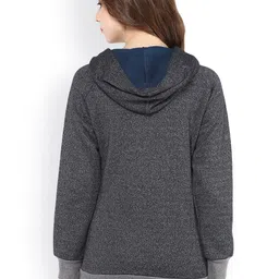 Pannkh Charcoal Grey Hooded Sweatshirt image 5