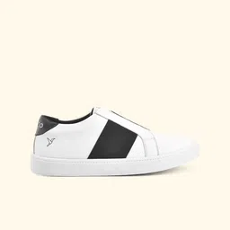 yoho Women Colourblocked PU Slip-On Sneakers image 3