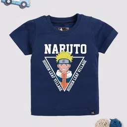 YK X Minute Mirth Boys Pure Cotton Naruto Printed T-shirt-picture-35