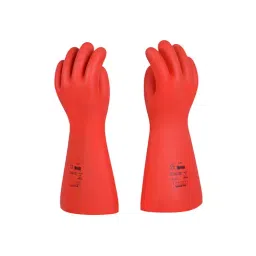 Raychem Electrical Insulating Gloves KL-B-ARC Rolled Edge Red 11 Size 410 mm Length, DEA0010501 (1 Pair)-picture-27