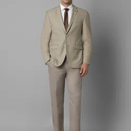 Louis Philippe Men Notched Lapel Slim-Fit Single-Breasted Blazer image 5