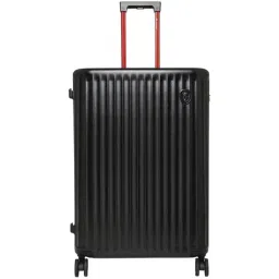 HEYS Smart Black Solid Hard Large Trolley Bag -30 cm-image-3