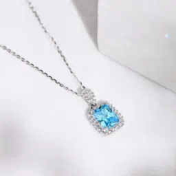 Zavya 92.5 Sterling Silver Necklace in Rhodium-Plating-picture-37