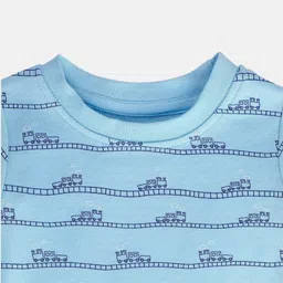 MINI KLUB Boys Floral 3 Printed Applique T-shirt image 4