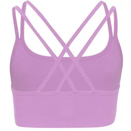 Charm n Cherish Girls Pack of 2 Full Coverage Seamless Workout Bra image 3