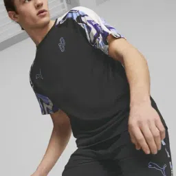 Puma Neymar Jr. Creativity Black Regular Fit Printed Jersey-image-3