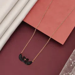 Anouk Women Rose Gold-Plated Chain With Pendant image 4