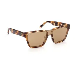 Web Eyewear Brown UV Protection Rectangular Sunglasses for Men image 3