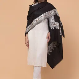Tweedle Women Paisley Embroidered Shawl image 5