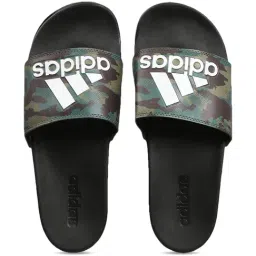 Adidas Men's ADILETTE COMFORT Black Slides-image-0