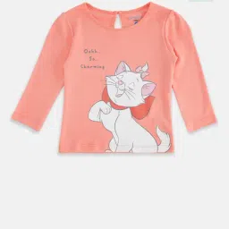 Pantaloons Baby Peach & White Printed Full Sleeves T-Shirt (Pack Of 2)-image-6