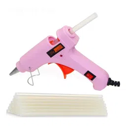Fadman 20 W Mini Glue Gun with 10 Sticks Standard Temperature Pink 7 mm Stick Dia., PINKMINIGUN-10STKS-picture-30
