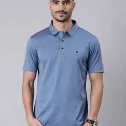 Classic Polo Men Polo Collar Applique Slim Fit T-shirt-picture-51