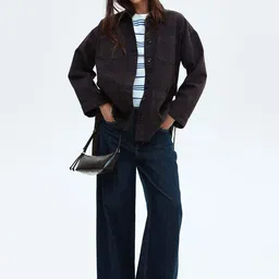 H&M Tie-Belt Denim Jacket-picture-10
