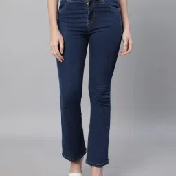 Global Republic Blue Regular Fit Mid Rise Stretchable Jeans-picture-14