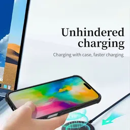 Karwan Unisex Mag-Safe iPhone 15 Plus Solid Back Case image 2