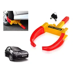 Auto Pearl Claw Type Anti Theft Adjustable Wheel Clamp Lock for Ford Fiesta Classic-picture-12