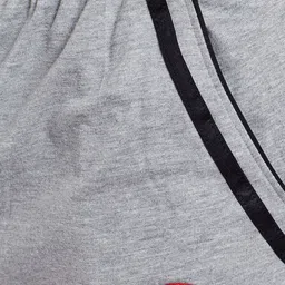 mack jonney VIMAL Men Grey Melange Solid Lounge Pants D5 image 2