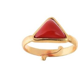 GenZcomplex Copper-Plated Brass Finger Ring-picture-5