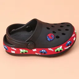 Neoz Logo  Design Clogs - Black-picture-15