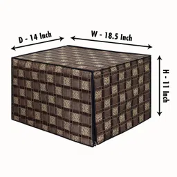 Dream care Microwave Oven Cover for Whirlpool 20 Litre Convection Microwave Oven Magicook 20BC, Beige Yellow image 4