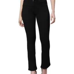 Global Republic Black Regular Fit Mid Rise Stretchable Jeans-picture-13