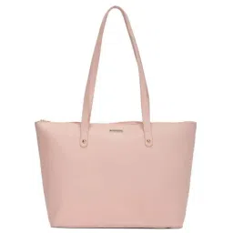Fastrack Women Powder Pink Modern Tote Bag for Women-picture-13