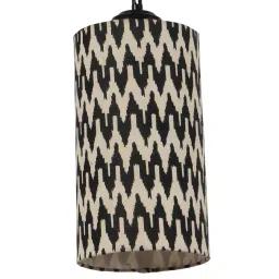 Tucasa TC-153 25 Inch Chevron Print Hanging Lights with Metal Base image 3