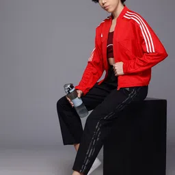 ADIDAS Mock Collar Striped Sweatshirt image 5