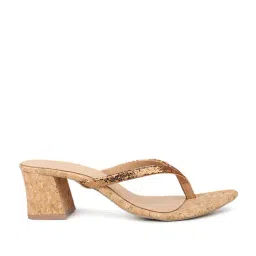 Inc.5 Women's Antique Gold Thong Sandals-image-26