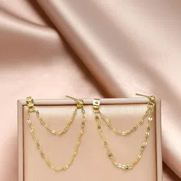 Estailo fashion Geometric Ear Cuff Earrings-image-76