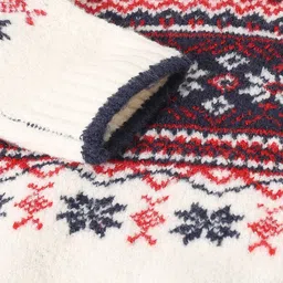 max Boys Fair Isle Printed Pullover image 2