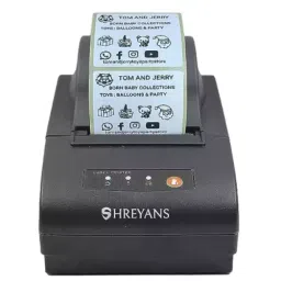 Shreyans Thermal Label Printer Size 58mm with Bluetooth and USB Connectivity, CLA58-UB-picture-13