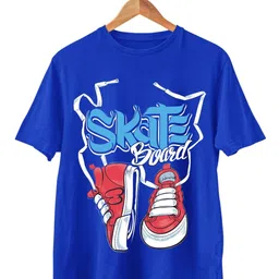 TeeSlix Boys Printed Cotton Round Neck Tshirts image 2