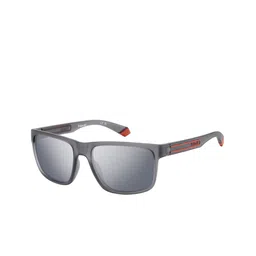 Polaroid Men UV Protected Lens Full Rim Rectangle Sunglasses image 4