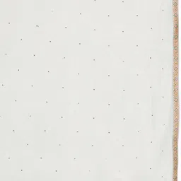 Libas Women Grey & Gold Ethnic Motifs Straight Kurta with Trousers & With Dupatta image 4