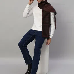 HANDICRAFT PALACE Men Checked Reversible Mufflers image 2