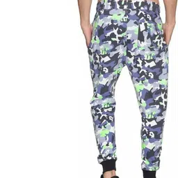 Y&I Men Printed Mid-Rise Joggers image 5