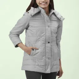 Honey by Pantaloons Grey Comfort Fit Jacket-image-1