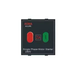 Anchor Roma Classic 25 A Overload Moter Starter Switch Black 20405MB-image-92