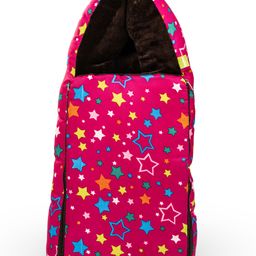 Baybee 3 in 1 Cotton Bed Cum Carry Bed Portable Sleeping Bag Infant Bassinet Nest for Co Sleeping Baby Bedding for New Born - Dark Brown-picture-11