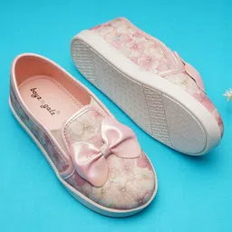 boyz n galz Floral Bow Applique Detailed Casual Shoes - Pink-picture-12
