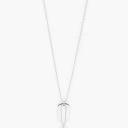 FIMBUL Silver-Plated Dual Dog Tag Pendant With Chain image 5