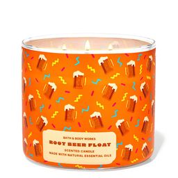Bath & Body Works Root Beer Float 3-Wick Candle with Essential Oils - 411 g-picture-31