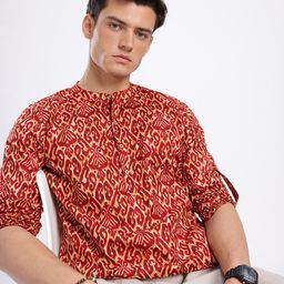 Anouk Rustic Paisley Printed Kurta-picture-44