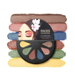 Faces Canada 6 in 1 Eyeshadow Palette Party Animal 04 - 6 gm-image-36