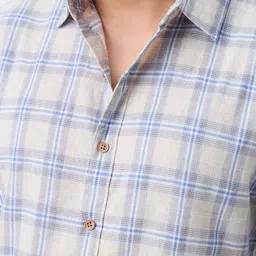 The Souled Store Men Tartan Checks Checked Casual Shirt image 2