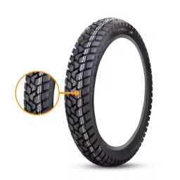 Everroll Tubeless Tyre Size 100/90-18 Rear Position for Motorcycle, GA300470 image 2