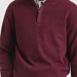 GANT Men Mock Collar Cotton Sweatshirt image 2