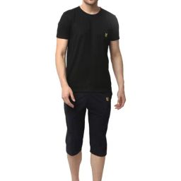 Vimal Jonney Black Cotton Regular Fit Nightwear Set-picture-12